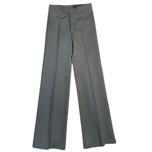Angels Flight Disco Pants Mens 27x34 Gray SKINFITS Flare USA 80s NOS VTG